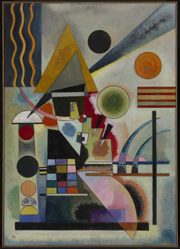 “Swinging” by Wassily&nbsp;Kandinsky